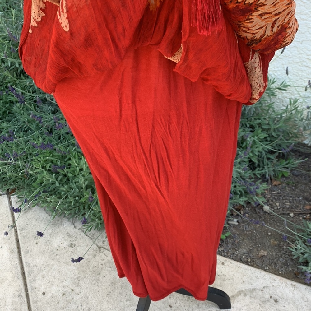 Soft Surrounding Fiery Feather Rustic Boho Maxi S… - image 7